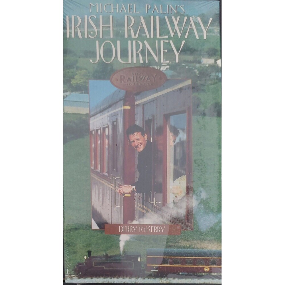 Ireland Railway Journey, Michael Palin  VHS Tape